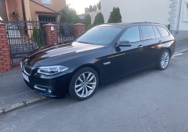 BMW Seria 5 cena 62500 przebieg: 247000, rok produkcji 2015 z Pieńsk małe 529